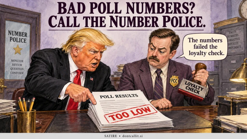 Bad Poll Numbers? Call the Number Police.