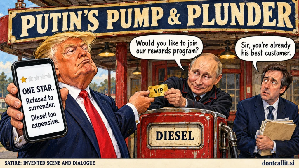 Putin invades Ukraine. Trump asks to speak to Zelenskyy's manager.