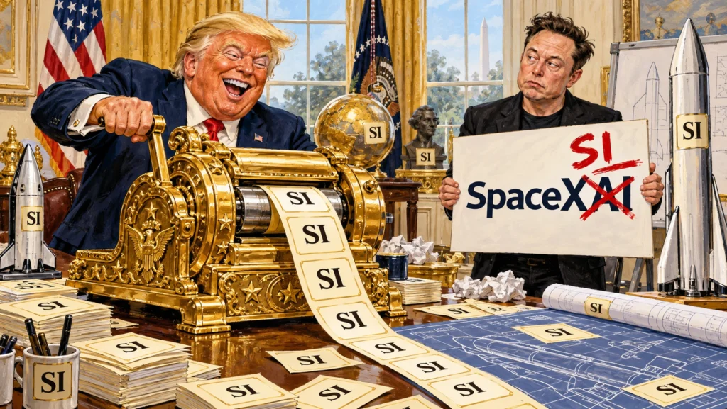 SpaceXSI: one small step for a label maker.