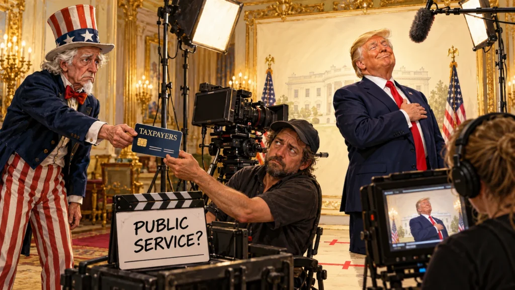 Your tax dollars bought the commercial. You got no skip button.