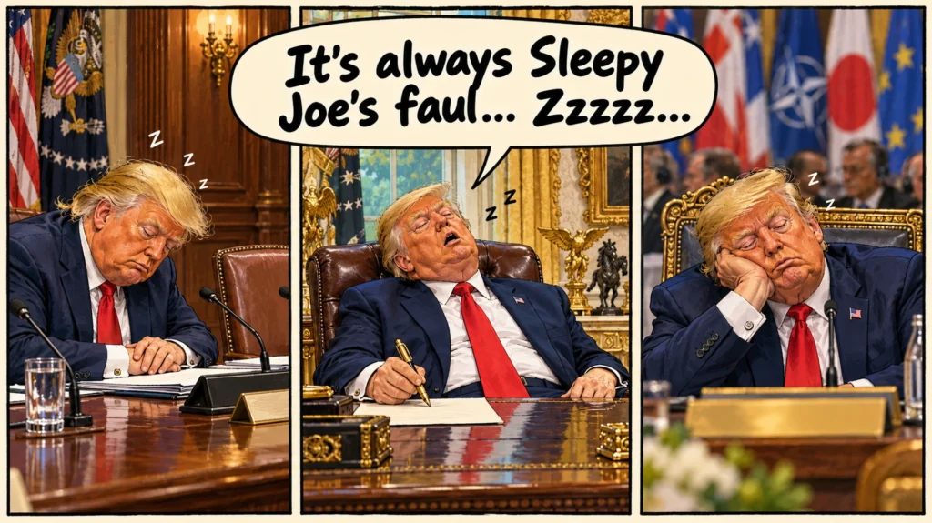 Sleepy Joe called. He wants his nickname back.
